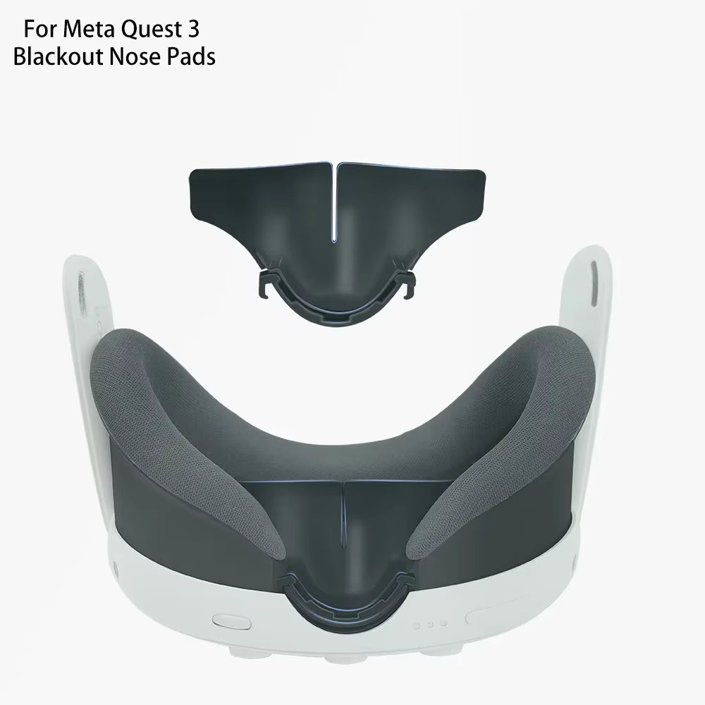 6 in 1 VR Accessories for Quest 3 Lens Protection Silicone Face Mask Cover Protective Cover Anti-Slip Cover for