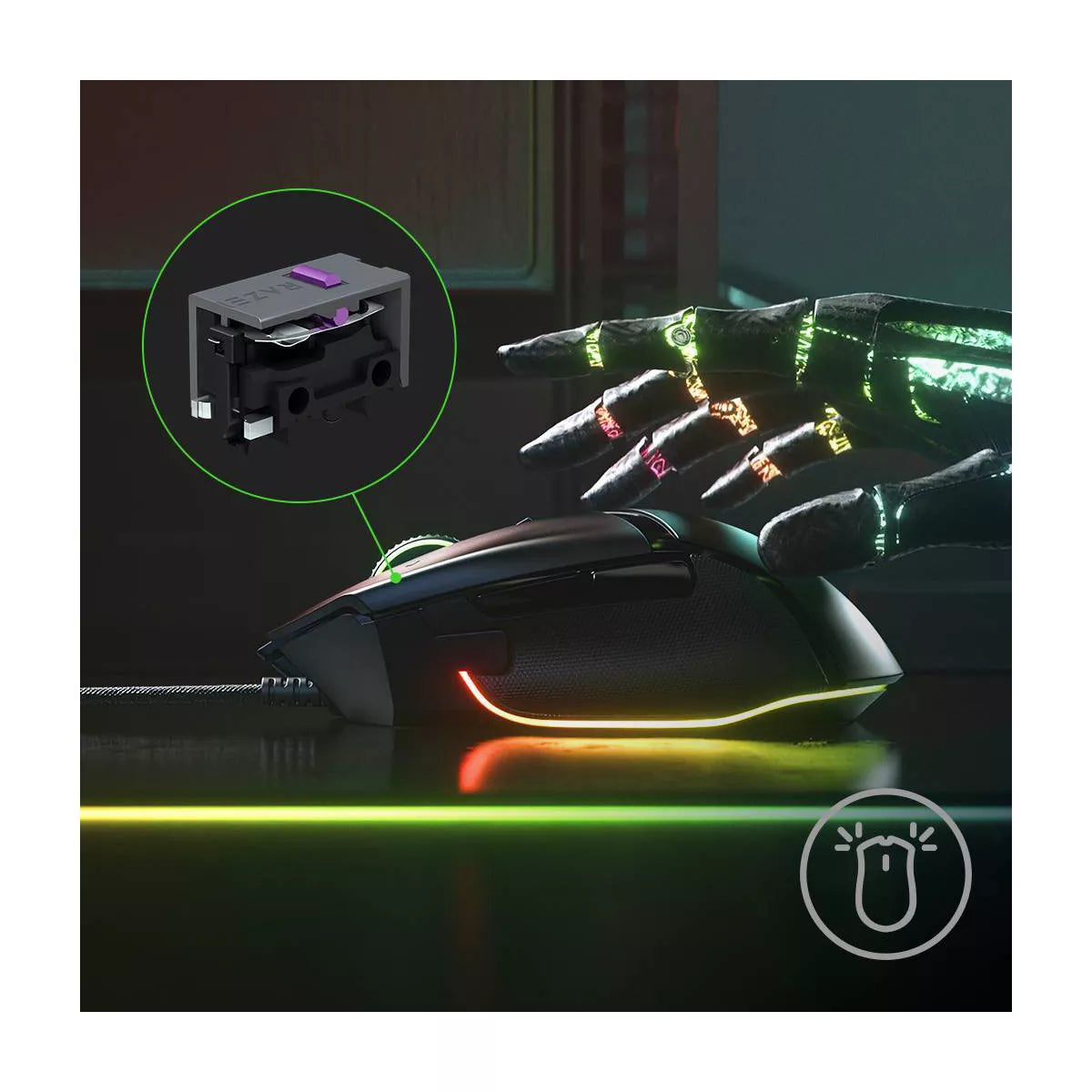 Razer Basilisk V3 Ergonomic Wired Gaming Mouse