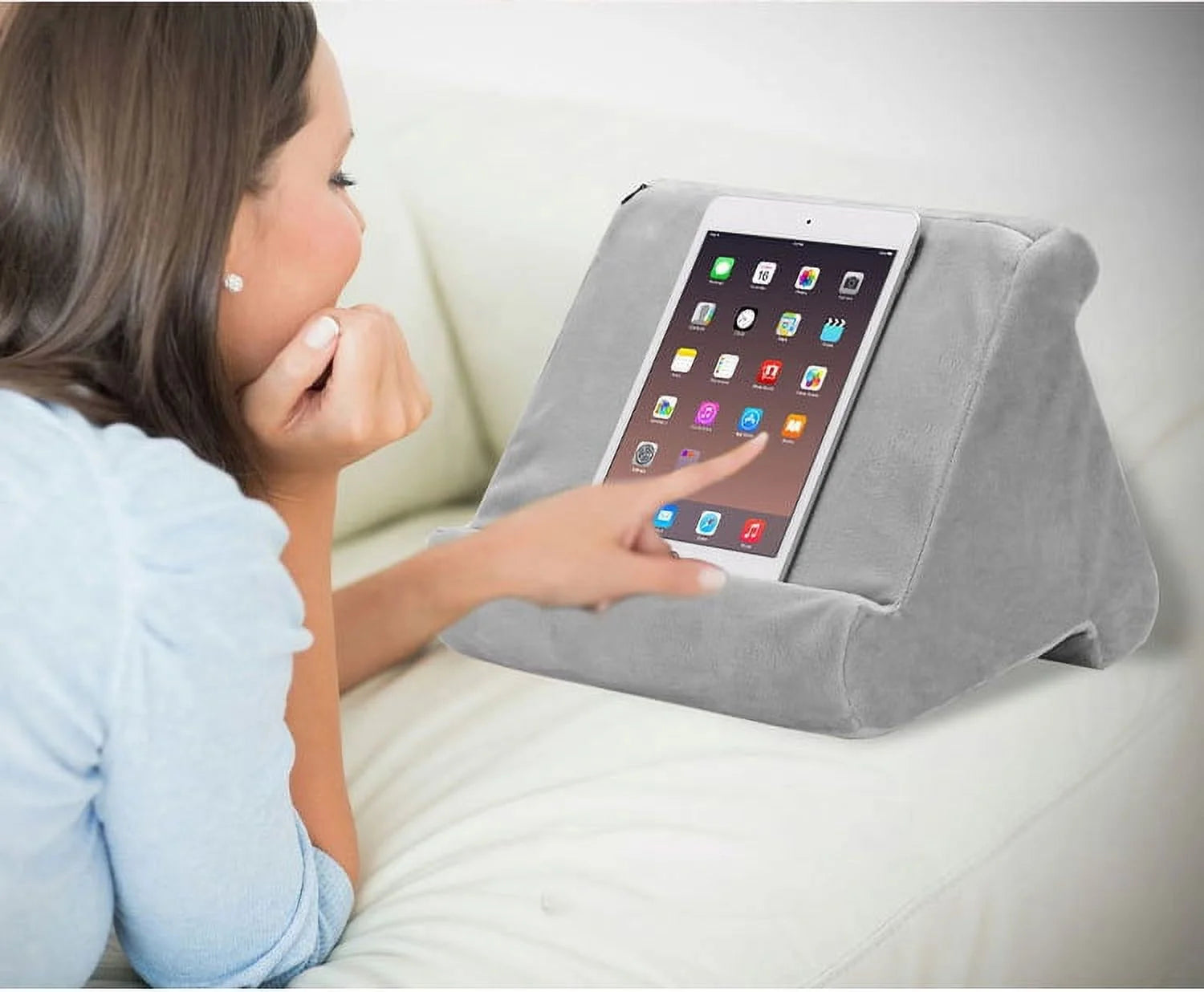 Soft Pillow Tablet Pillow Stand for Ipad Stand Mult-Angle Tablet Phone Holder Lap Stand Mobile Phone Holder