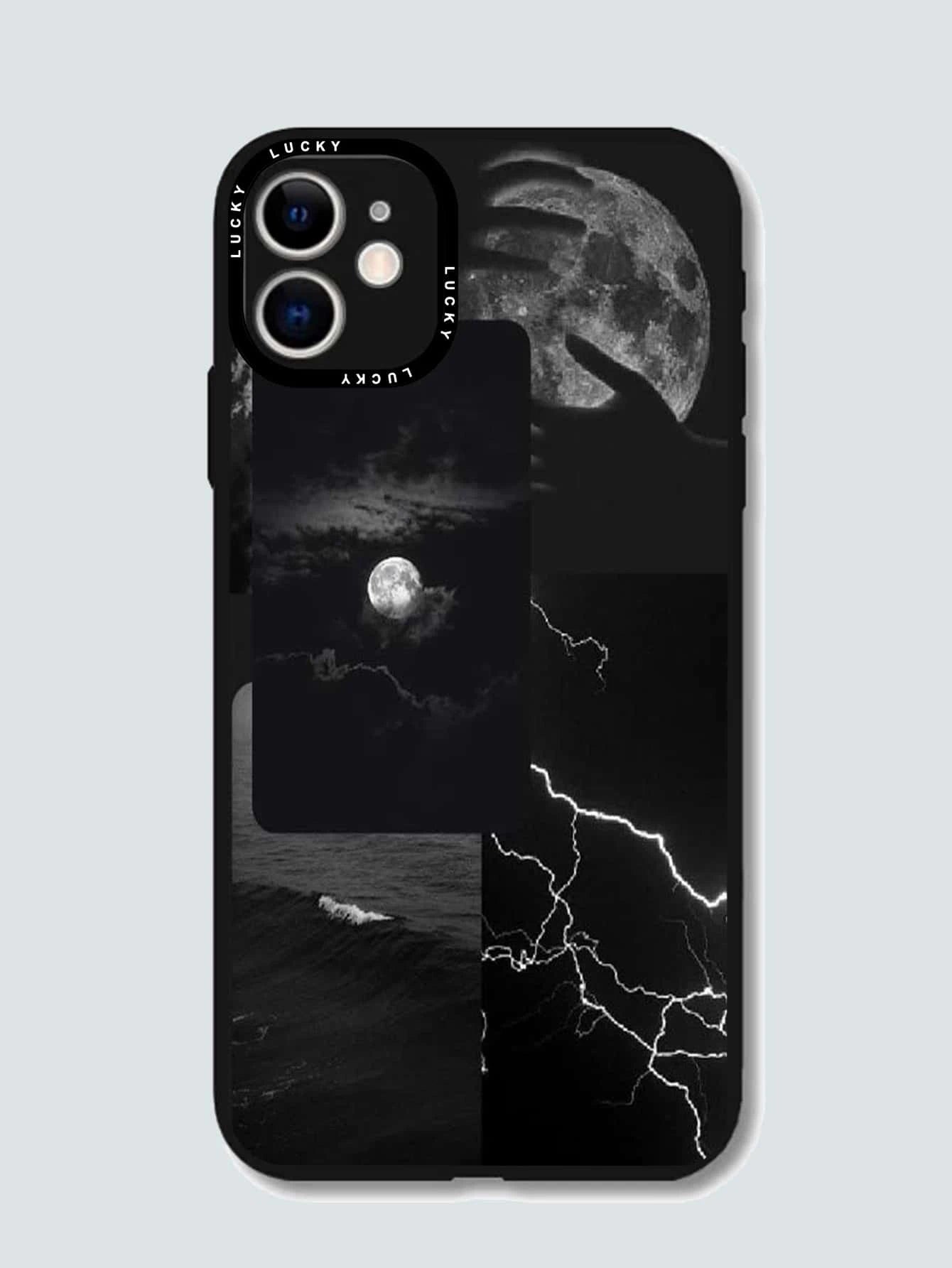 Moon Pattern Phone Case