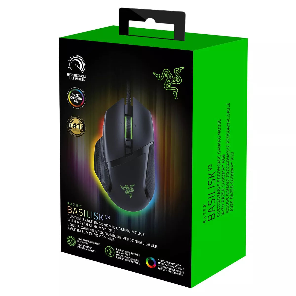 Razer Basilisk V3 Ergonomic Wired Gaming Mouse